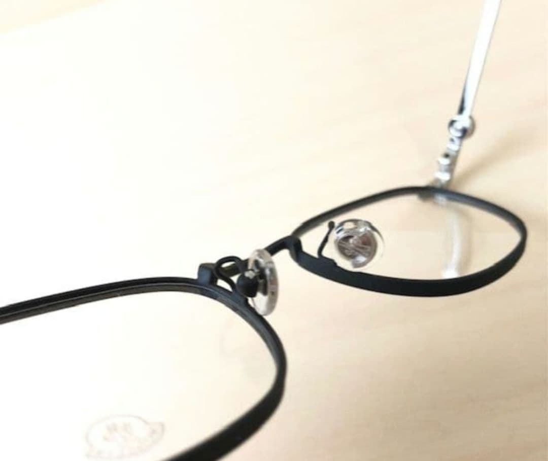 国内正規モンクレールML5203メガネ眼鏡MONCLERマット黒サングラスめがね