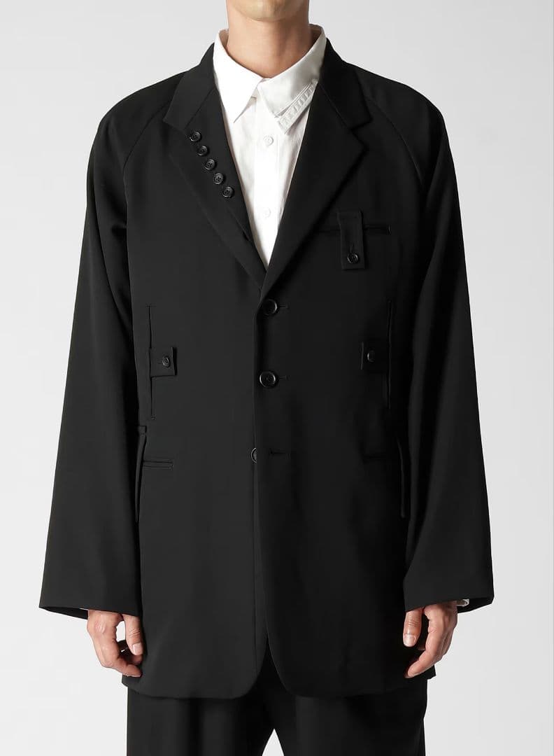 SS25 Yohji Yamamoto Jacket 未使用タグ付き