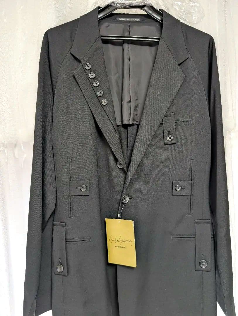 SS25 Yohji Yamamoto Jacket 未使用タグ付き