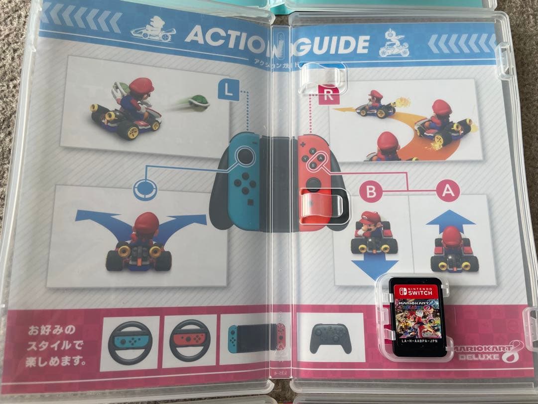 Switch ソフト　3枚　マリオカート　遊び大全　ボンバーマン
