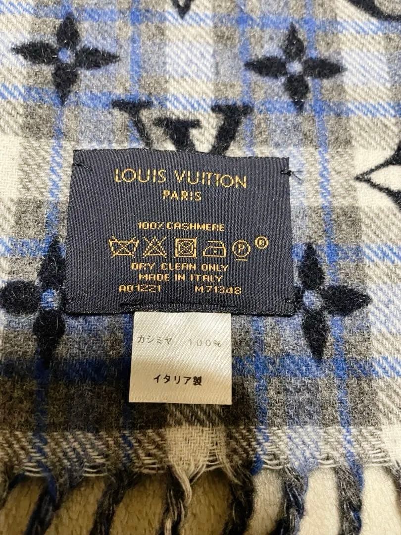 ルイヴィトン　マフラー　マフラー・モノグラムグラディエントタータン　M71348