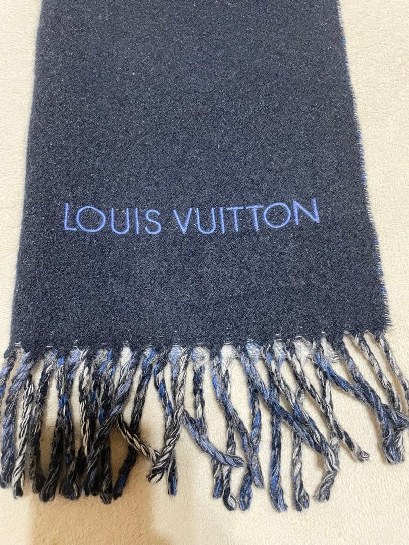 ルイヴィトン　マフラー　マフラー・モノグラムグラディエントタータン　M71348