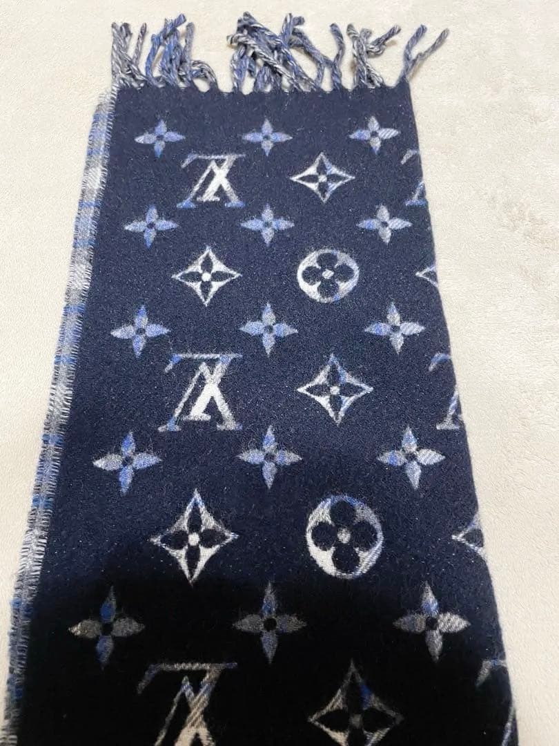 ルイヴィトン　マフラー　マフラー・モノグラムグラディエントタータン　M71348