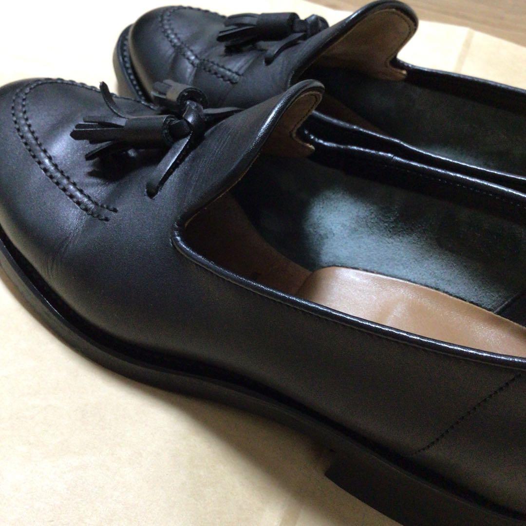 特価！お値下げ！【美品】24.5cm リーガル 13GL 黒 タッセルローファー