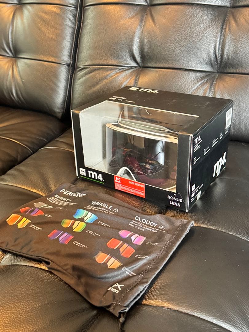 アノン　anon M4 シリンドリカル　ゴーグル　2時間使用のみ スノーボード