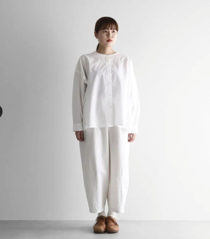 【新品•未使用】HUIS 遠州織物　バフクロス　バルーンパンツ