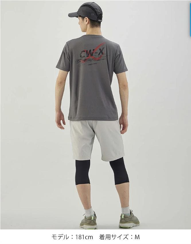 新品 正規品 CW-X HXO767 クール セミロング ひざ・股関節 メンズ