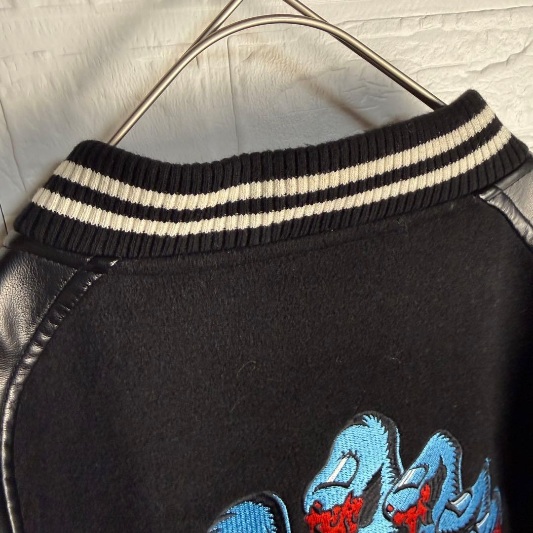 【極美品】 SANTA CRUZ MxMxM コラボ スタジャン オールブラック