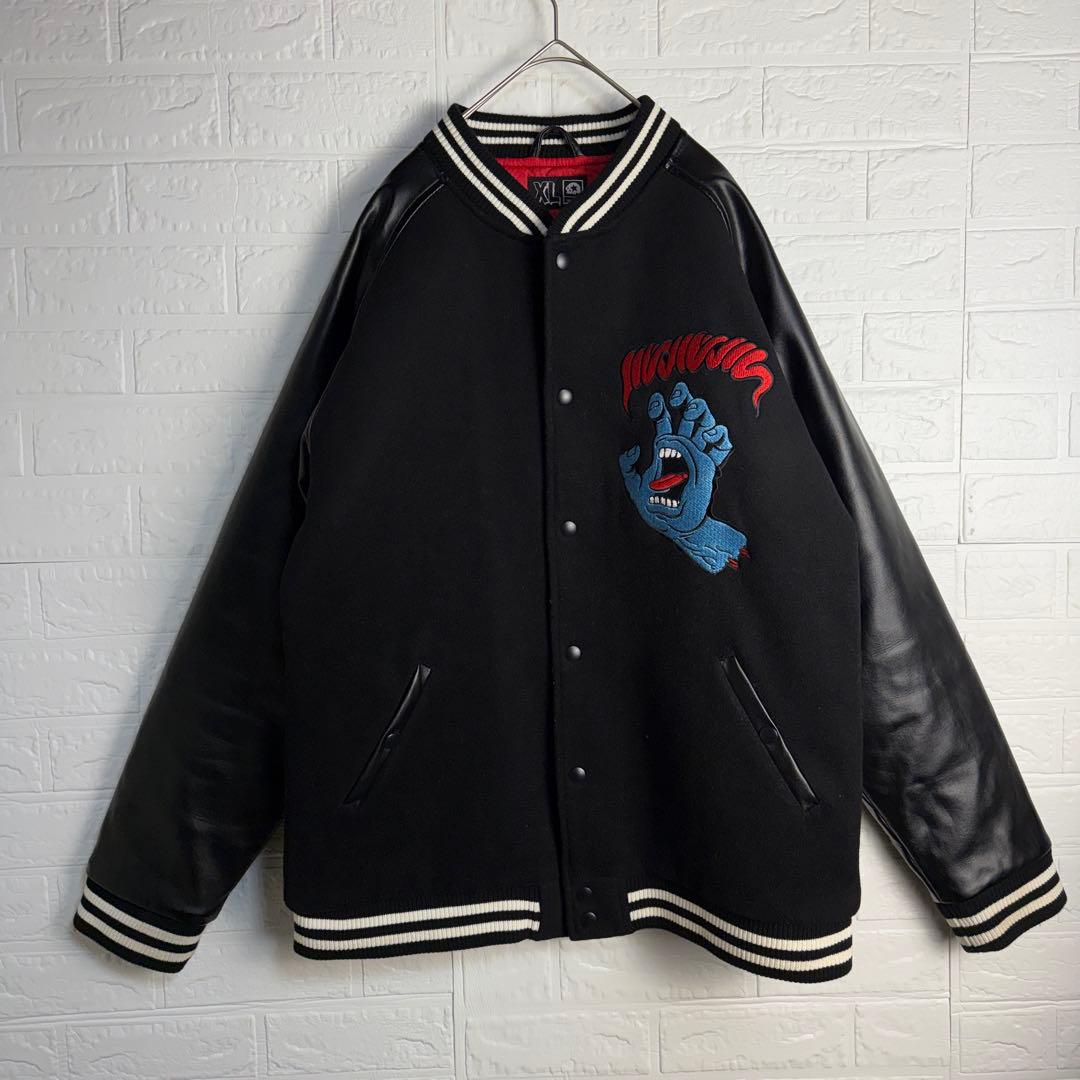 【極美品】 SANTA CRUZ MxMxM コラボ スタジャン オールブラック