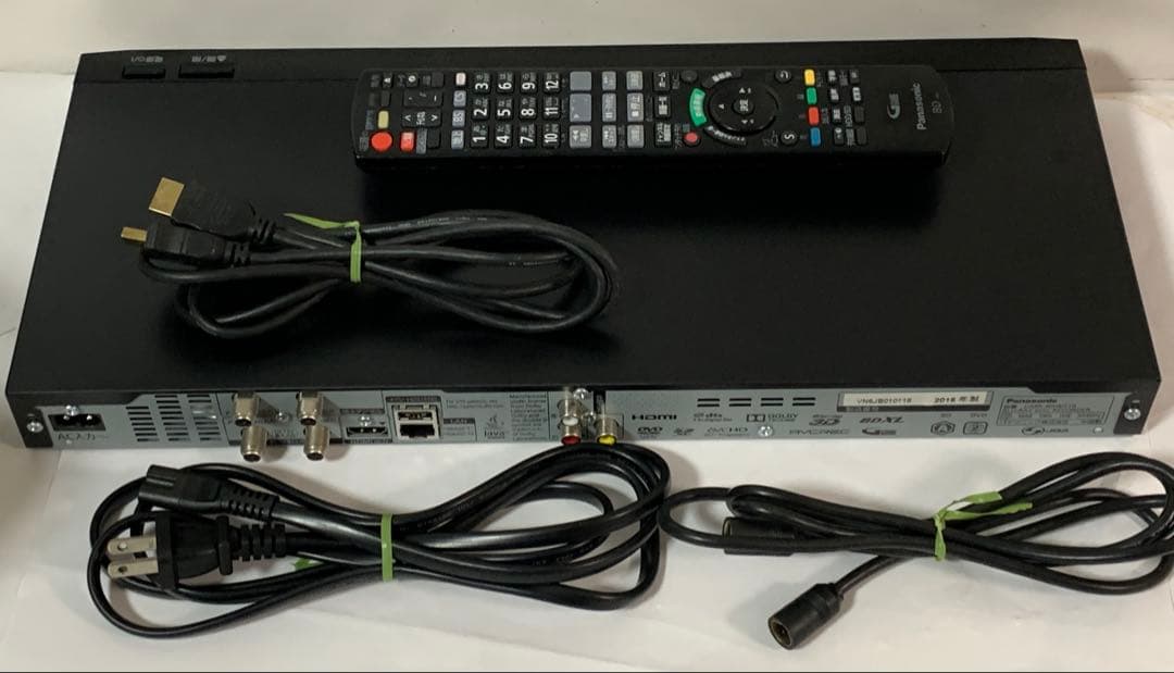 2番組同時録画 Panasonic ブルーレイレコーダー DMR-BRW510