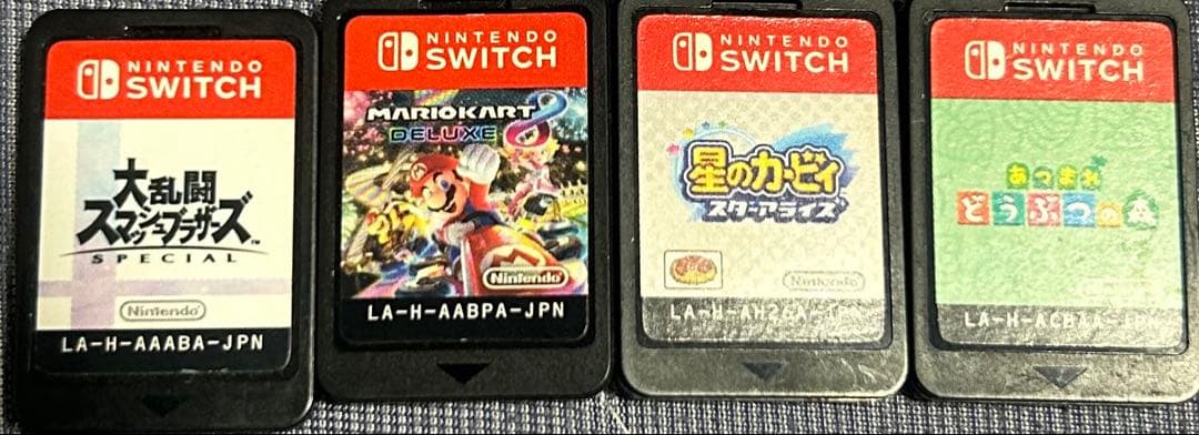 Switchソフトまとめ売り スマブラ マリカー あつ森 カービィ