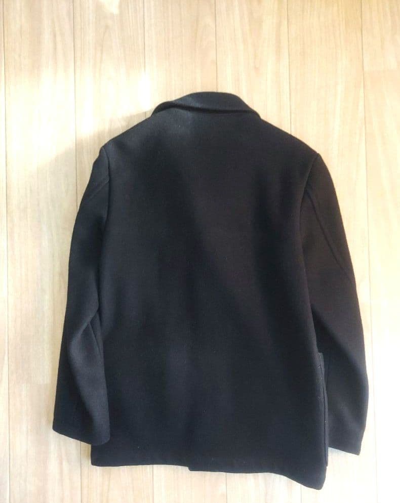 マーガレットハウエル 　MHL　カーコートブラック　S　ショートコート　メルトン