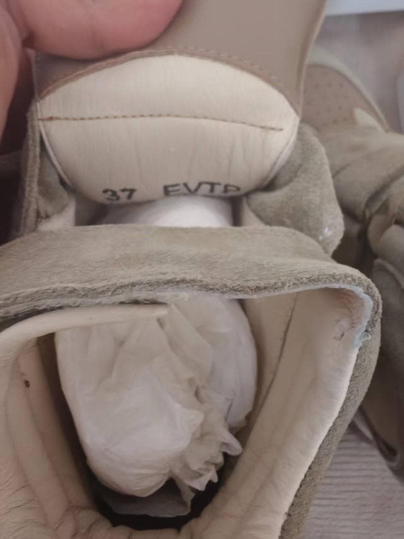 【1回着用】Isabel Marant ベージュ スエード ハイカットスニーカー