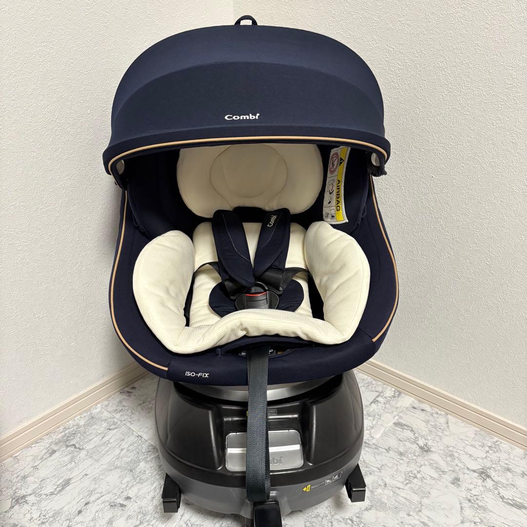 超美品✨清潔✨ コンビ クルムーヴ スマート エッグショック ネイビー