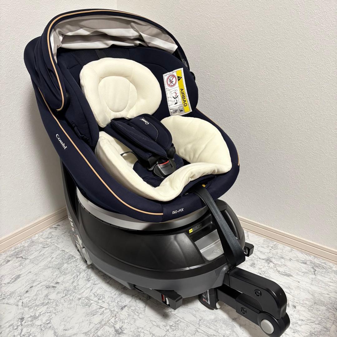 超美品✨清潔✨ コンビ クルムーヴ スマート エッグショック ネイビー