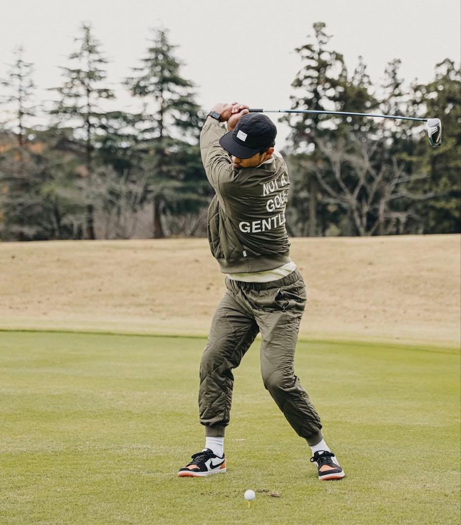 キャプテンズヘルムゴルフ　キルティングウォーム ジャケット パンツセット