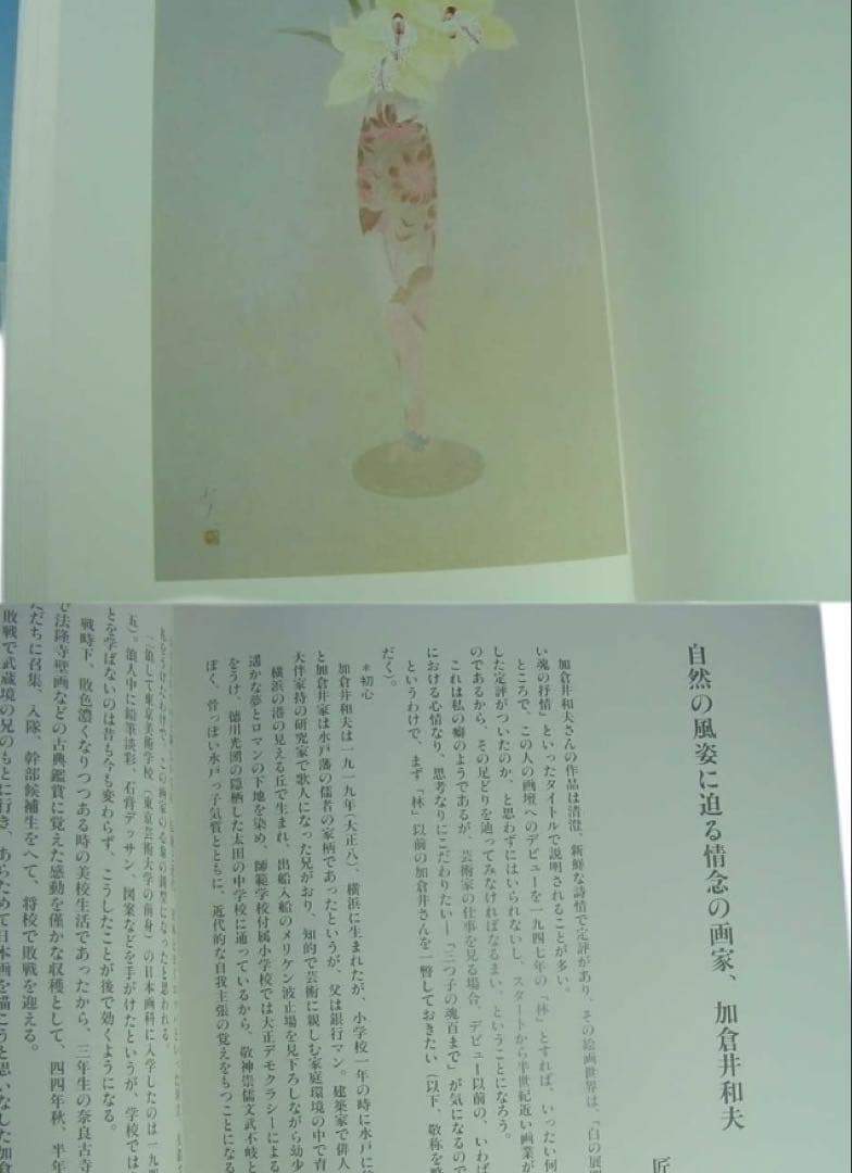 新品　激レア　貴重　「加倉井和夫画集 限定500部 定価98000円　保証付き