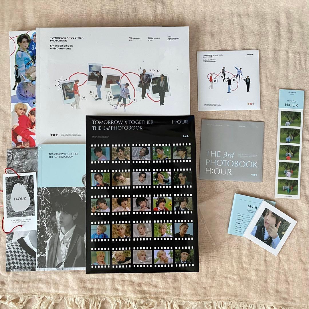 TXT HOUR 3rd フォトブック アコーディオンカード ボムギュ