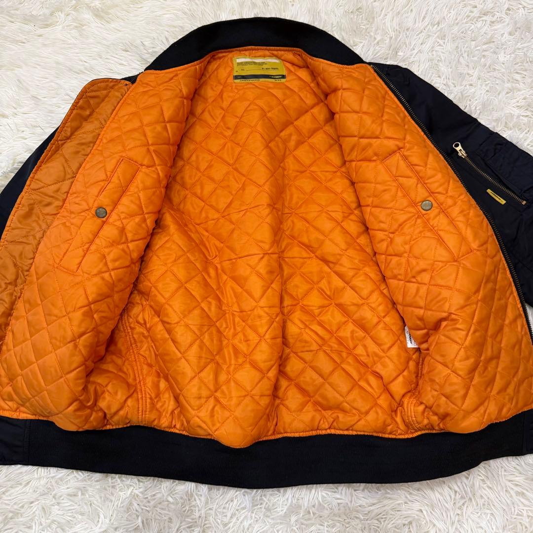 1847　SWGGER スワッガー　MA-1フライトジャケット　M　黒　ブラック