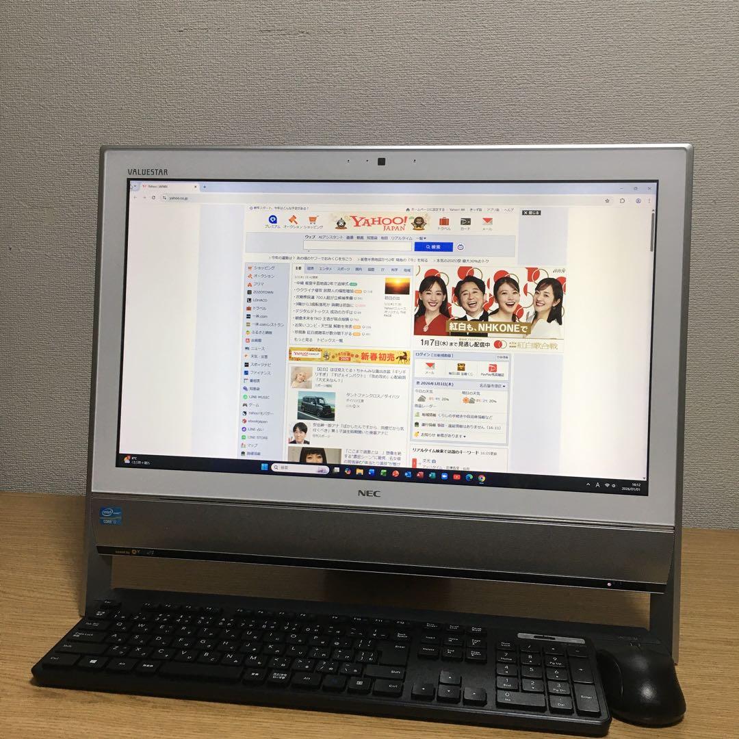 Win11 NEC VALUESTAR 最強i7 一体型 デスクトップPC