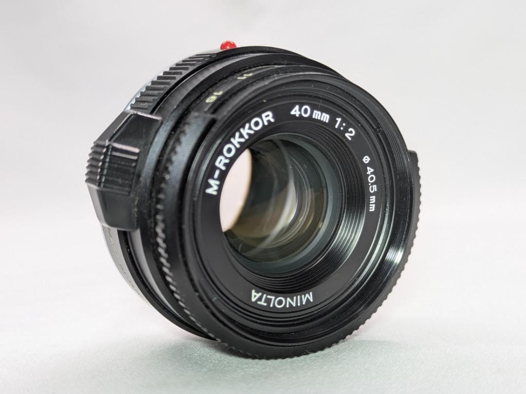 美品 後期型 Minolta M-ROKKOR 40mm f/2 #304