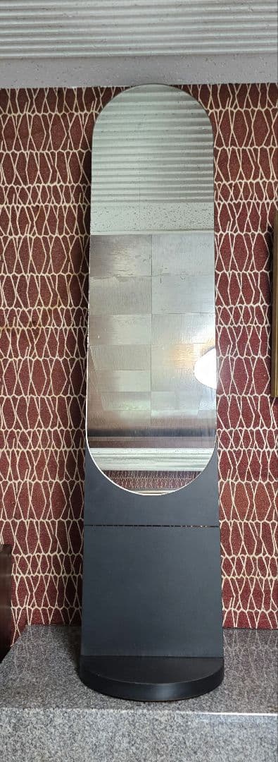 80s SHISEIDO 非売品 スタンドミラー スペースエイジ ポストモダン