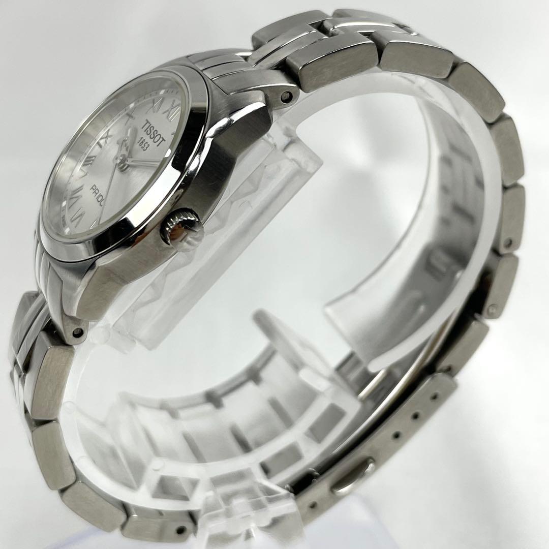 【稼働/純正ベルト】ティソ　デイト　腕時計　PR100 クォーツ　レディース