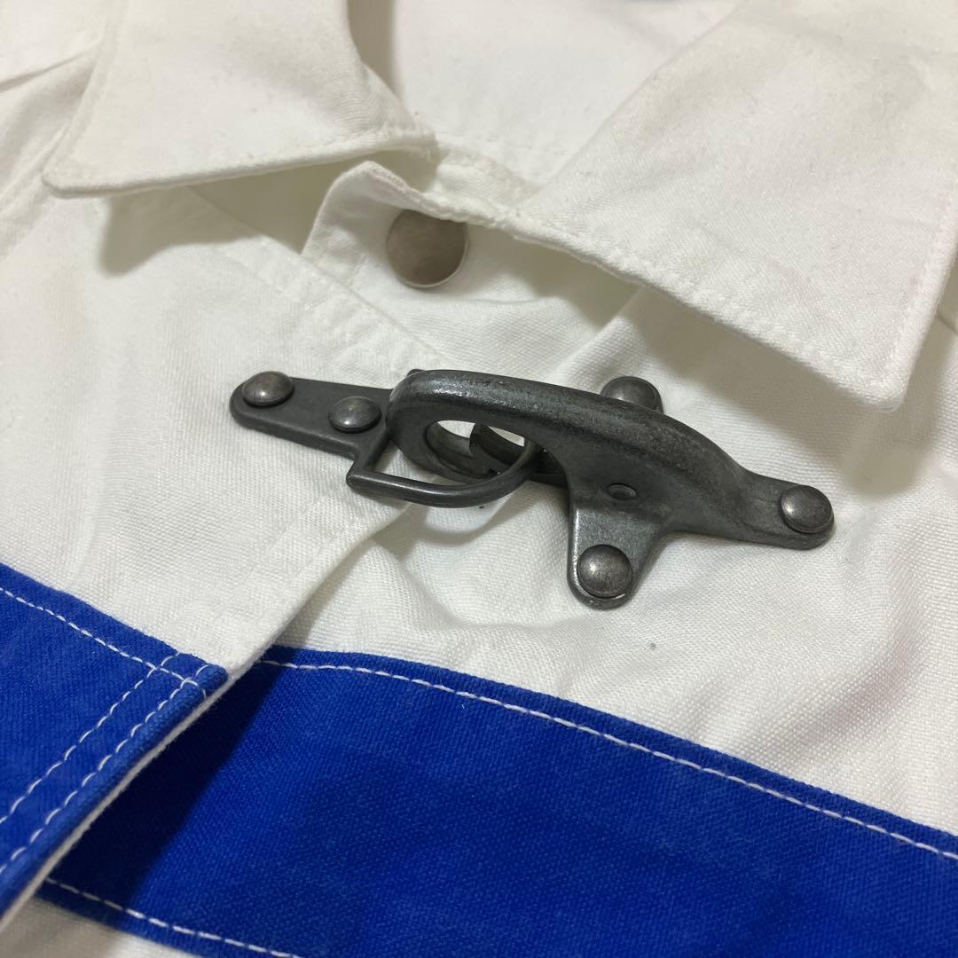 USA製　ポロバイラルフローレン　ファイヤーマンジャケット　ボーダー　希少