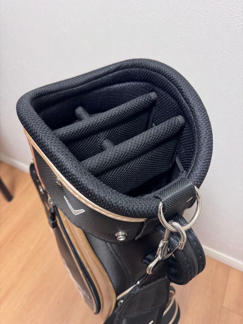 Callaway キャディバッグ 黒/ベージュ