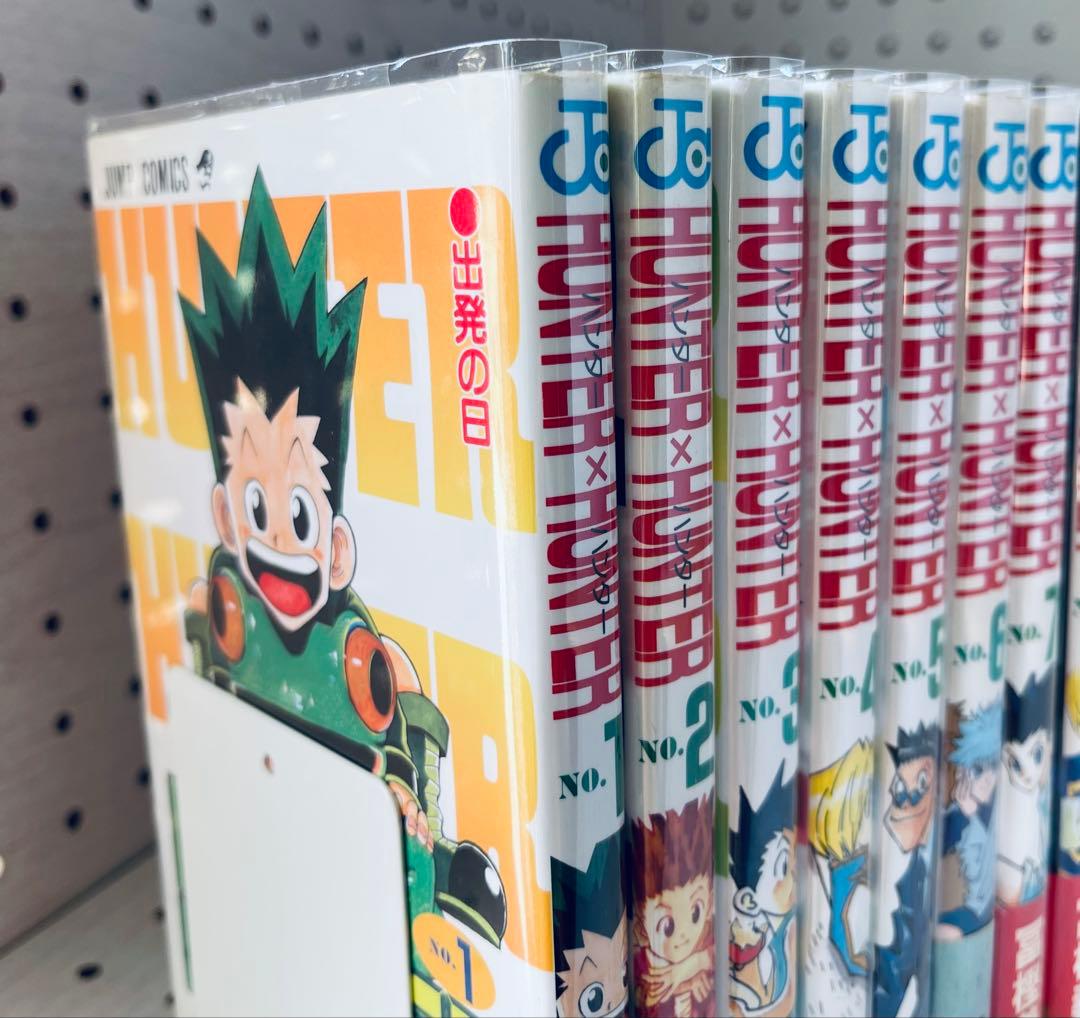 【全巻初版】ハンターハンター ★ 帯付き・チラシ付き+ おまけ