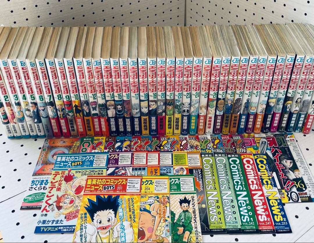 【全巻初版】ハンターハンター ★ 帯付き・チラシ付き+ おまけ