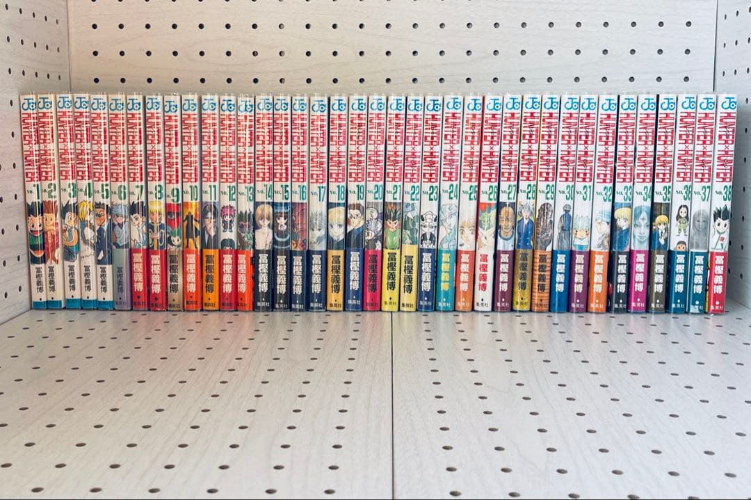 【全巻初版】ハンターハンター ★ 帯付き・チラシ付き+ おまけ