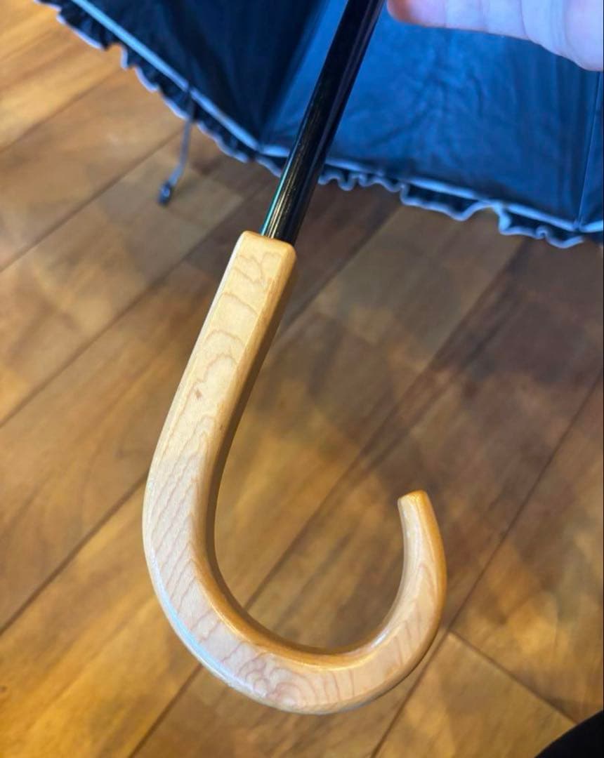 サンバリア100 折り畳み日傘　二段折　フリル