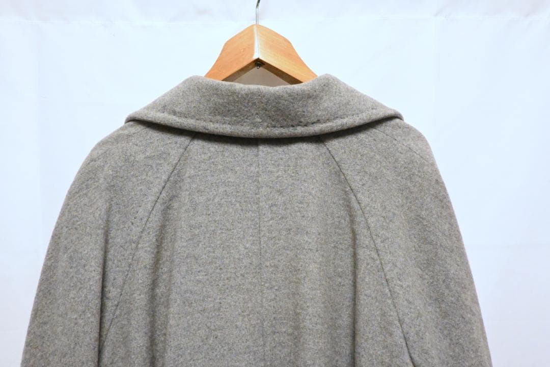 Max Mara ロングコート カシミア100％ グレー 42サイズ