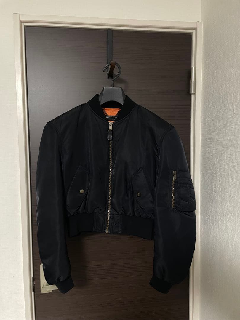 BALENCIAGA MA-1ジャケット 黒