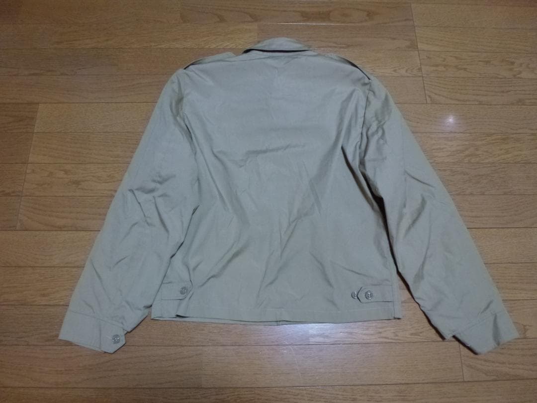 米海軍実物 TAN ウインドブレーカー ジャケット 海軍航空隊 厚木横須賀空母