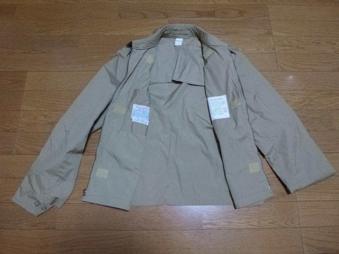 米海軍実物 TAN ウインドブレーカー ジャケット 海軍航空隊 厚木横須賀空母