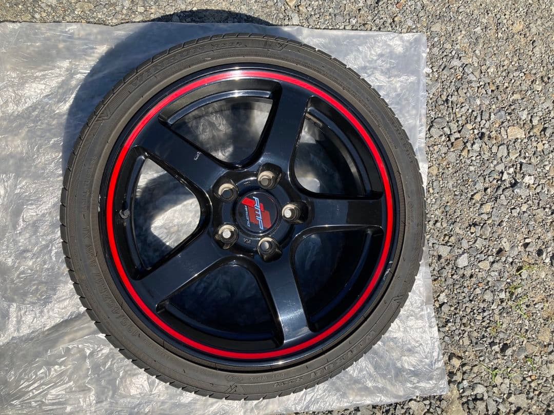 ふ*☆様 195/45R17WINRUN2020年製RMPRACING5穴PCD