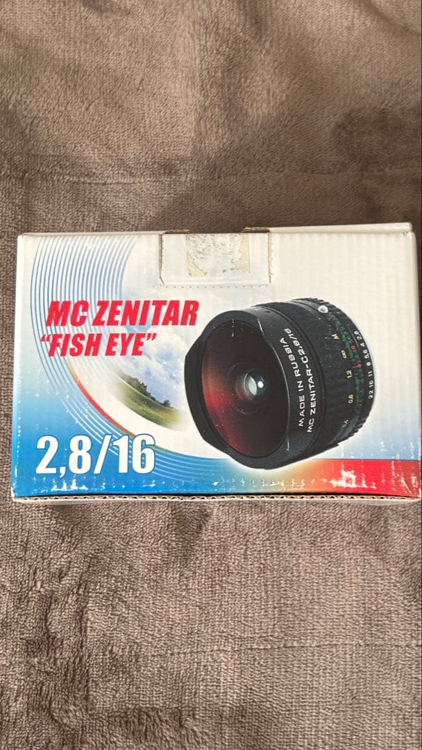 ZENITAR-M16mm F2.8 FISH EYE M42 中古