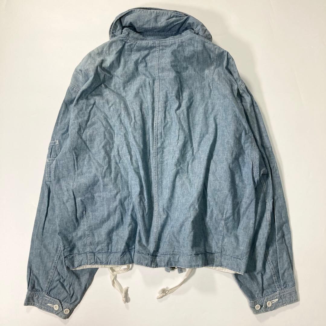 Nigel Cabourn ナイジェルケーボン ジップパーカー 2 デニム