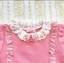 ♥シャーリーテンプル♥うさぎアップリケ♥裏起毛ワンピース♥110♥新品タグ♥