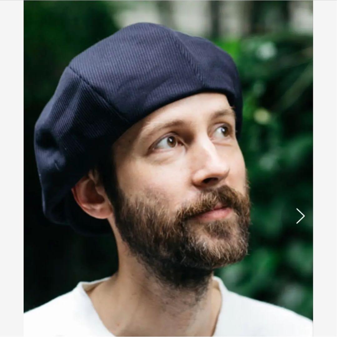 未使用　RACAL MR.OLIVE キャスケット　ベレー帽　ネイビー