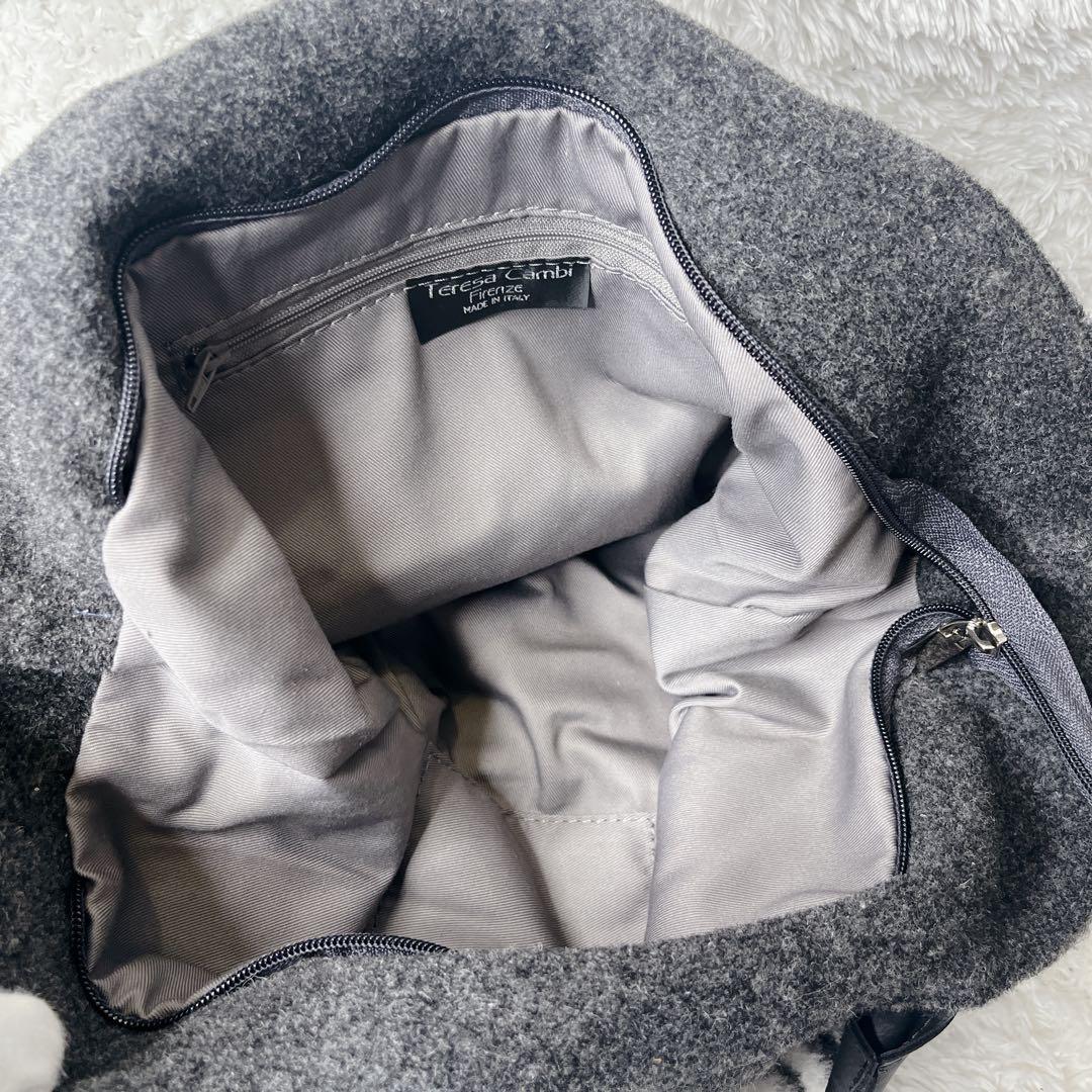 完売品 テレサカンビ イアパピヨネ 別注 2way トートバッグ パグ 未使用品