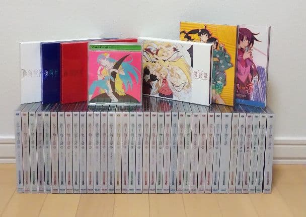 物語シリーズ  DVD 39巻  CD セット