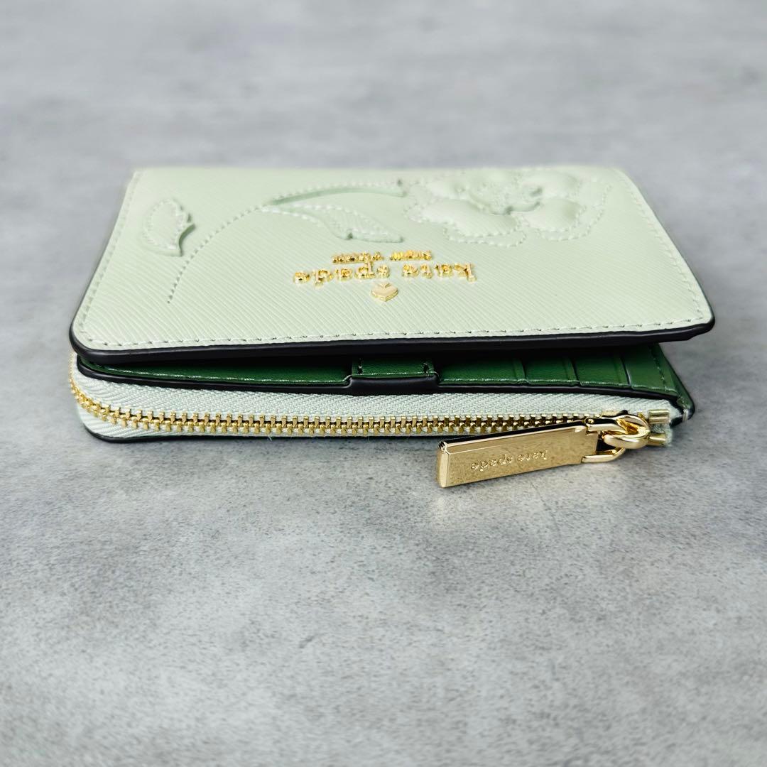 ケイトスペード マディソン フォレスト ブルーム アップリケ ウォレット