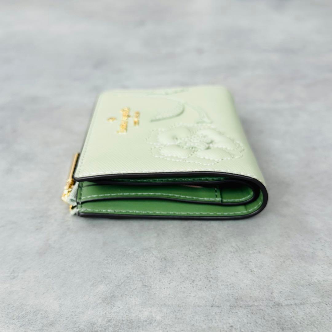 ケイトスペード マディソン フォレスト ブルーム アップリケ ウォレット