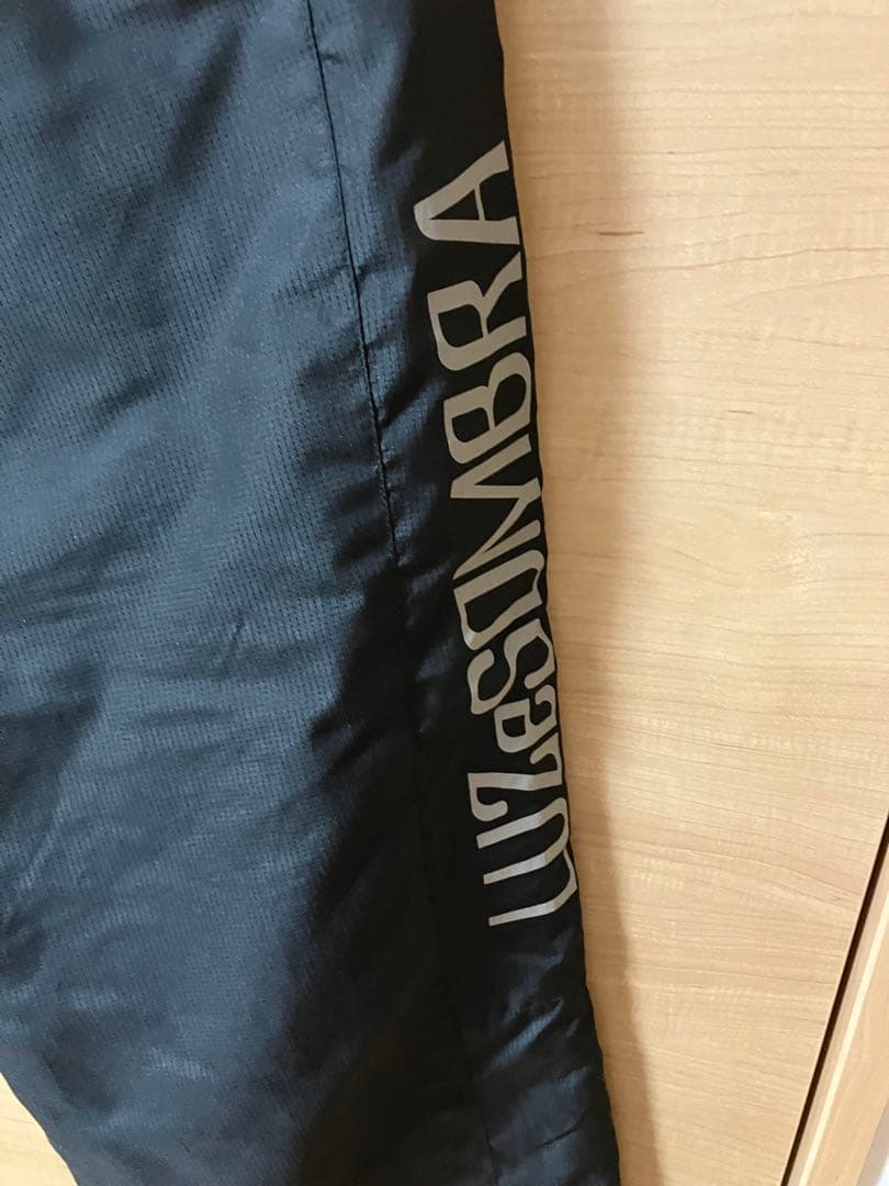 ルースイソンブラ 中綿ジャケットと中綿パンツセット ブラック