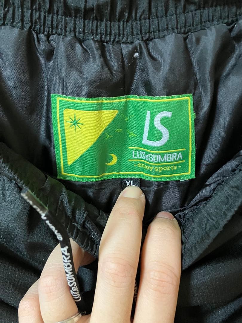 ルースイソンブラ 中綿ジャケットと中綿パンツセット ブラック