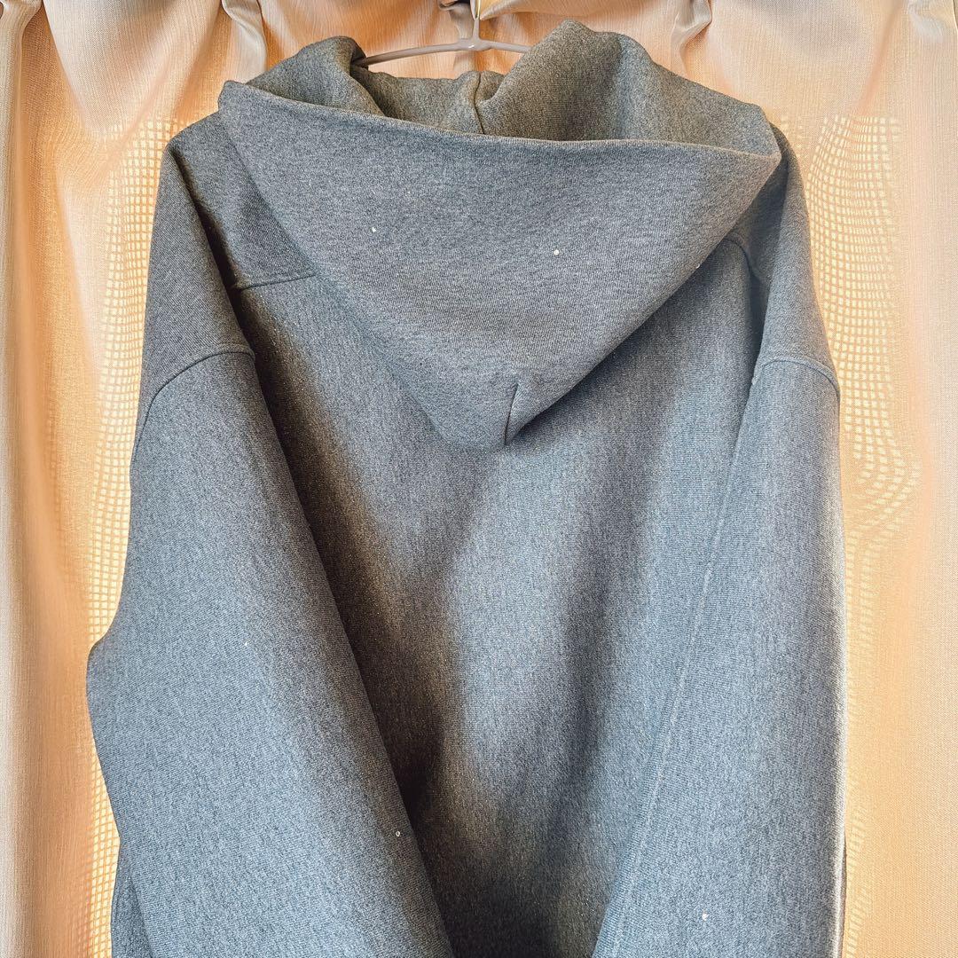 ANDWANG Kirakira zip up (gray) Mサイズ