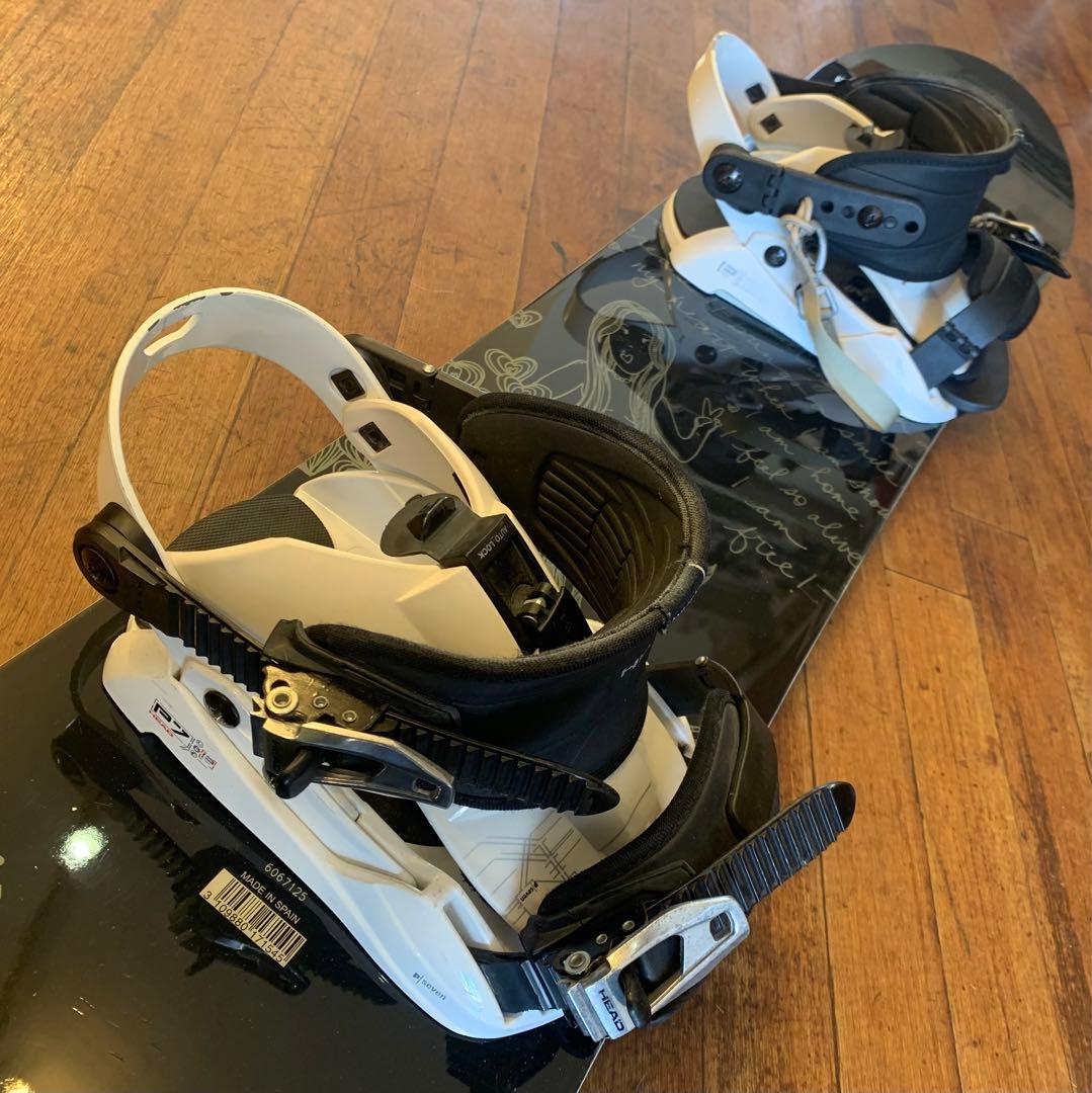 送込！ROXY 148 RIDE 24cm レディーススノーボードデビューセット